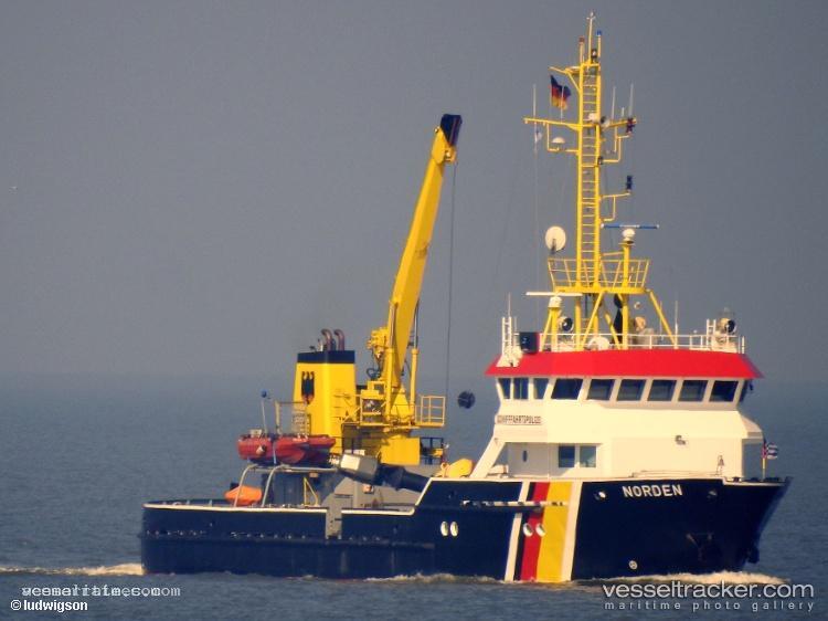 Norden - Buoy Lighthouse Vessel vessel registered in Germany