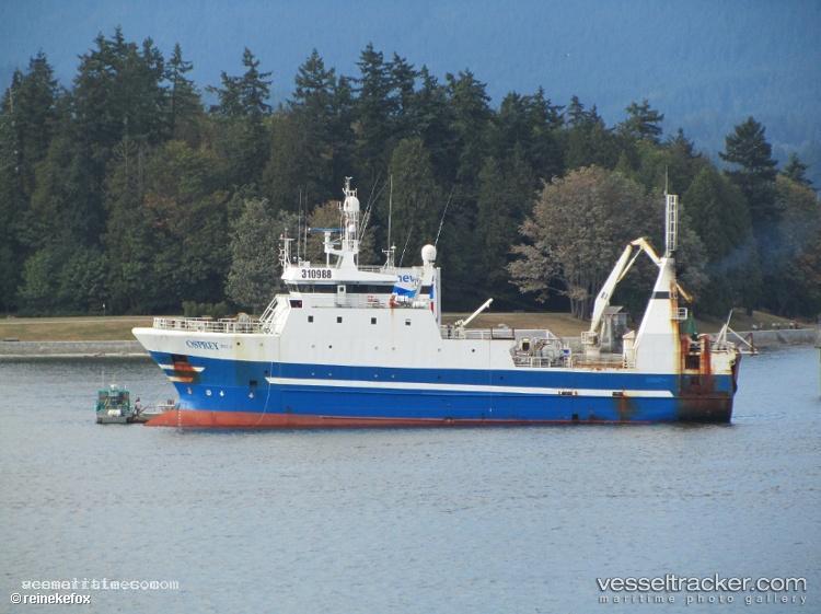 Osprey-1 - Fish Factory Ship vessel registered in Canada