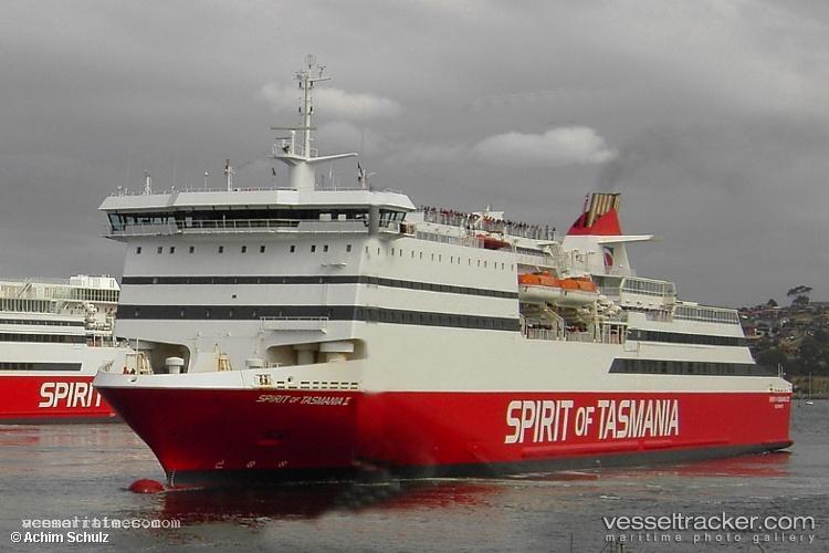 Spirit-Of-Tasmania-1 - Passenger Ro Ro Cargo Ship vessel registered in Australia