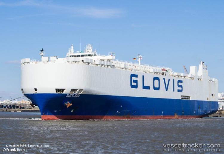 Glovis-Chorus - Vehicles Carrier vessel registered in South Korea