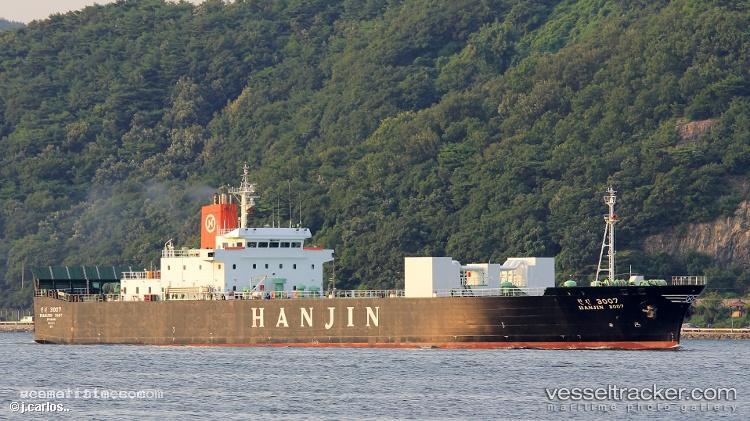 Hanjin-3007 - Palletized Cargo Ship vessel registered in South Korea