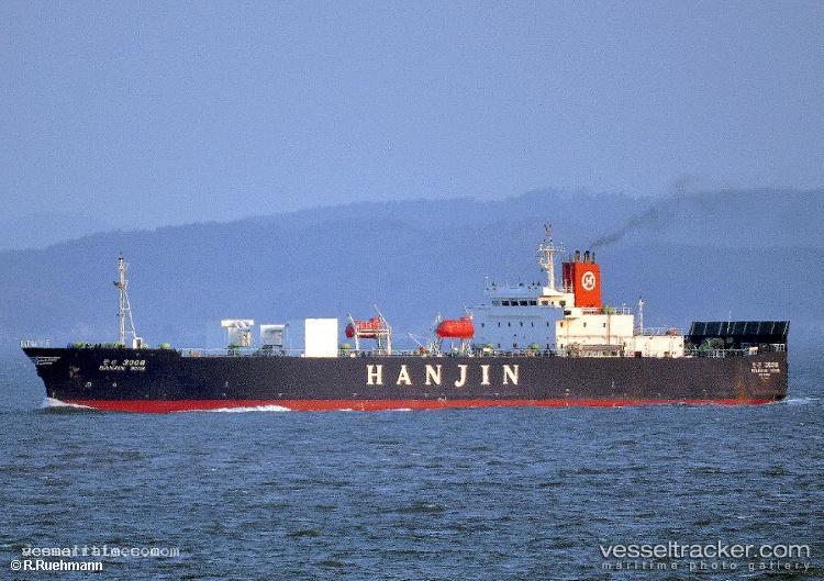 Hanjin3008 - Palletized Cargo Ship vessel registered in South Korea