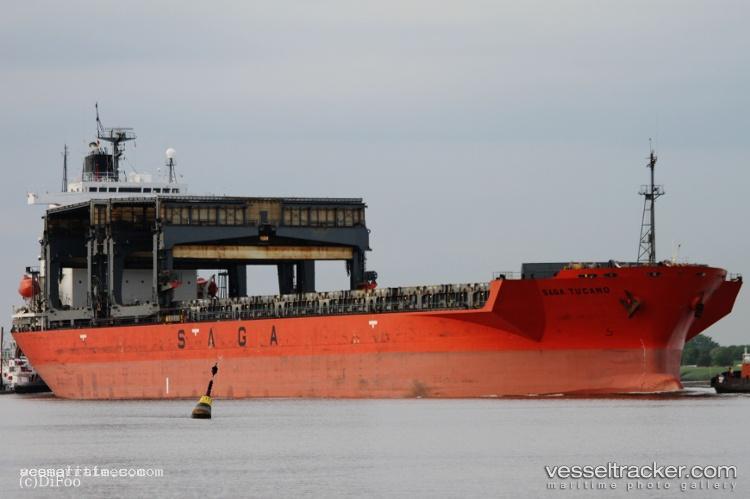 Saga-Tucano - General Cargo Ship vessel registered in Bahamas