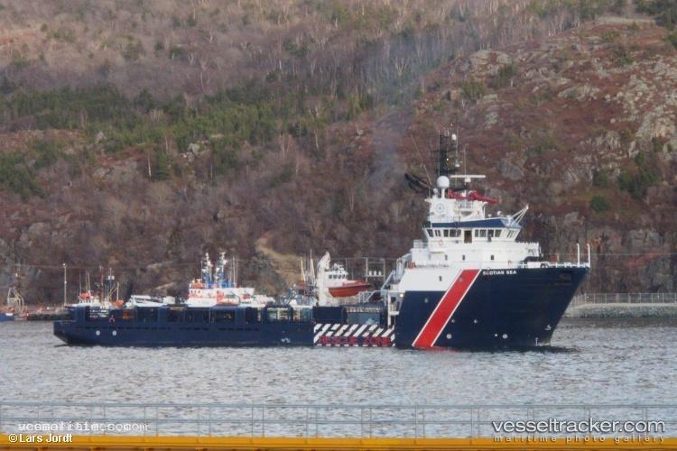 Scotian-Sentinel - Offshore Tug Supply Ship vessel registered in United Kingdom