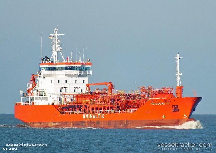 Aragonith - Chemical Oil Products Tanker vessel registered in Cyprus