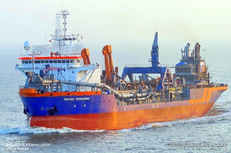 Volvox-Terranova - Hopper Dredger vessel registered in Netherlands