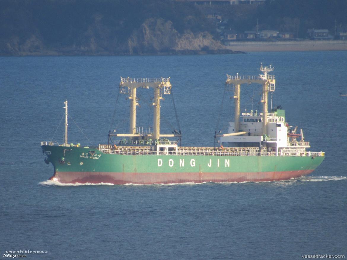 Dongjin-Nagoya - General Cargo Ship vessel registered in South Korea