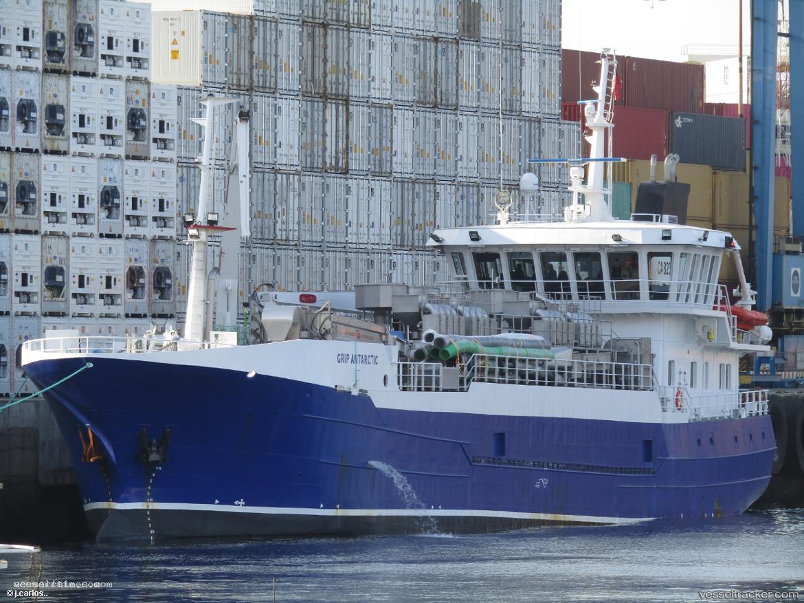 Grip-Antarctic - Fish Carrier vessel registered in Chile