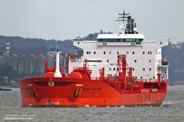 Bow-Fortune - Chemical Oil Products Tanker vessel registered in Marshall Islands