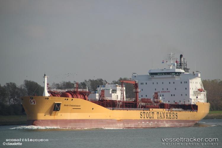 Stolt-Commitment - Chemical Oil Products Tanker vessel registered in Cayman Islands