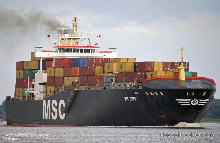 Msc-Edith-Ii - Container Ship vessel registered in Liberia