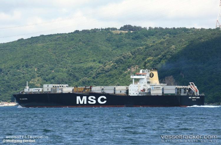 Msc-Marylena-Ii - Container Ship vessel registered in Liberia