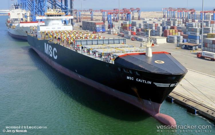 Msc-Caitlin-Ii - Container Ship vessel registered in Liberia