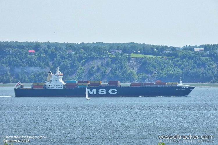 Msc-Mia-Summer - Container Ship vessel registered in Liberia
