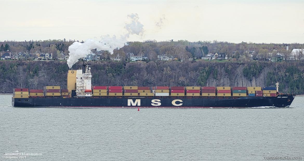 Msc-Annick - Container Ship vessel registered in Liberia