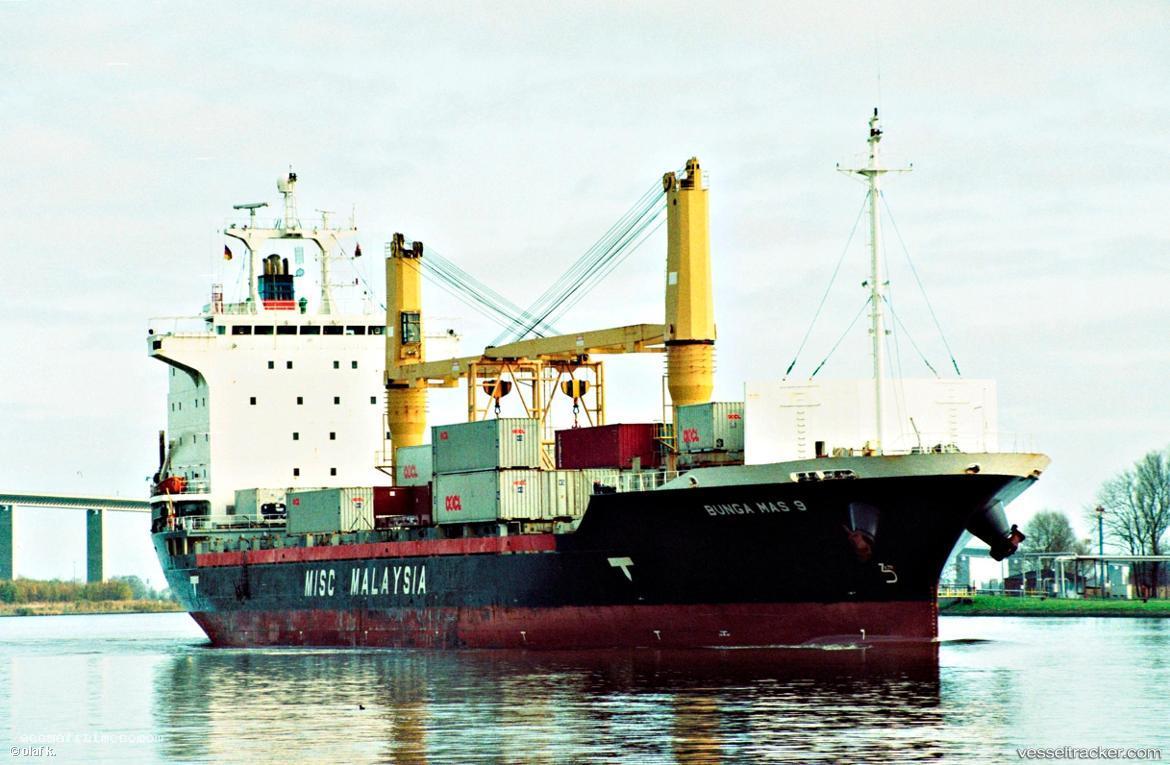 Tanto-Terang - Container Ship vessel registered in Indonesia
