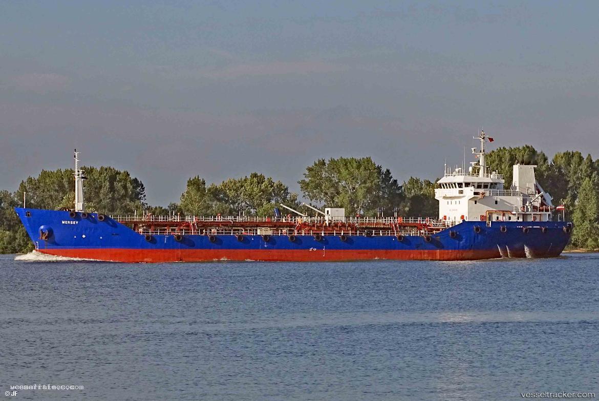 Mersey - Oil Products Tanker vessel registered in Latvia