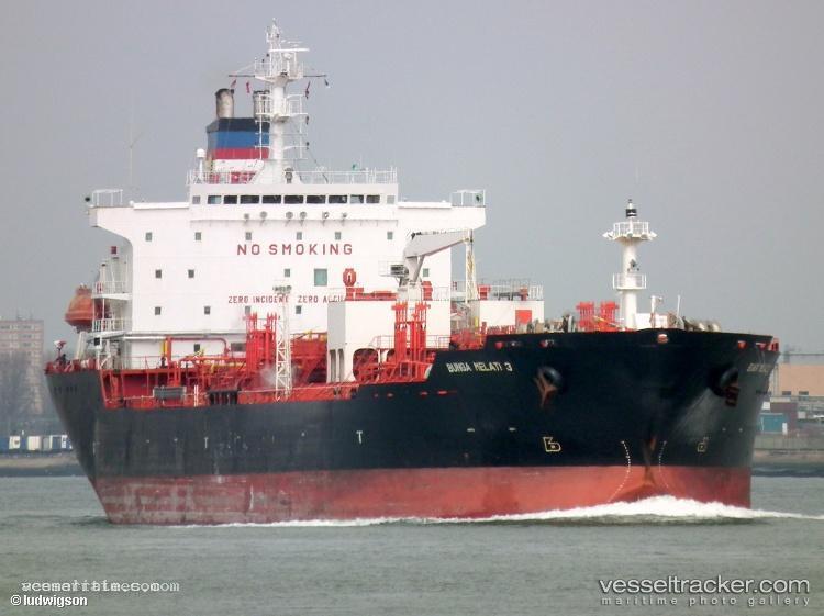 Melati-3 - Chemical Oil Products Tanker vessel registered in Tuvalu