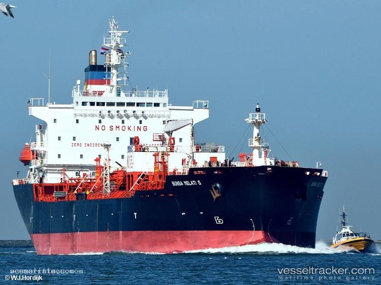 Melati-5 - Chemical Oil Products Tanker vessel registered in Hong Kong