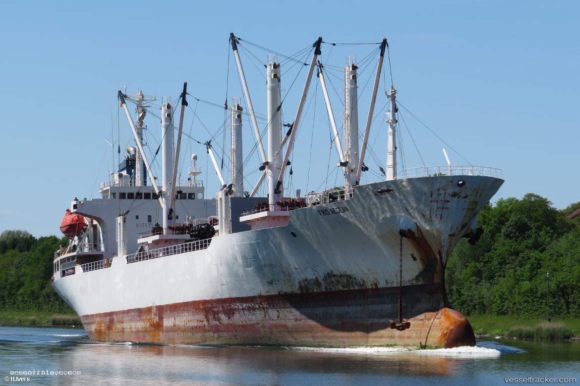 Frio-Aegean - Refrigerated Cargo Ship vessel registered in Panama