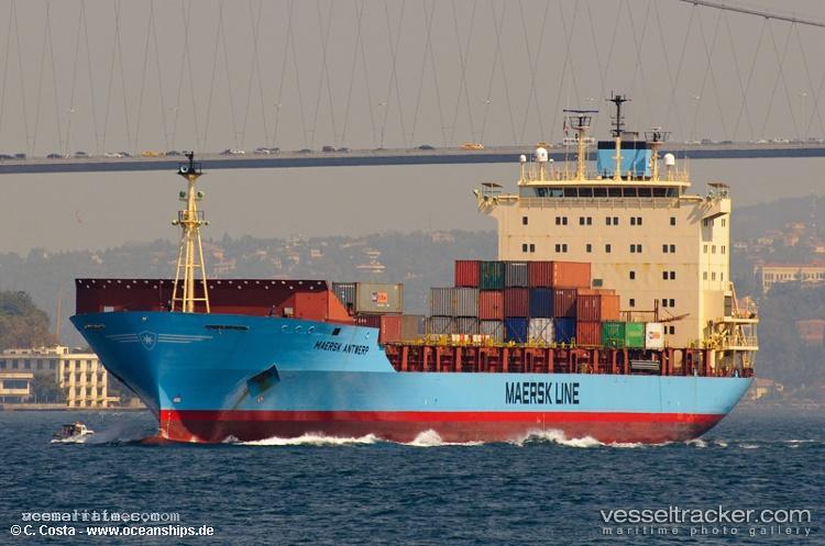 Maersk-Antwerp - Container Ship vessel registered in Hong Kong