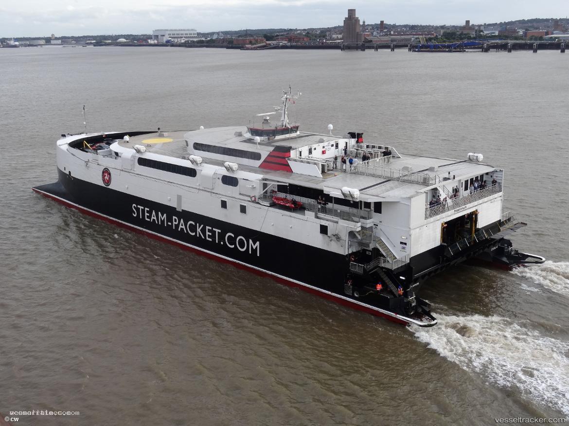 Manannan - Passenger Ro Ro Cargo Ship vessel registered in United Kingdom