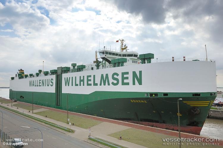 Boheme - Vehicles Carrier vessel registered in Singapore