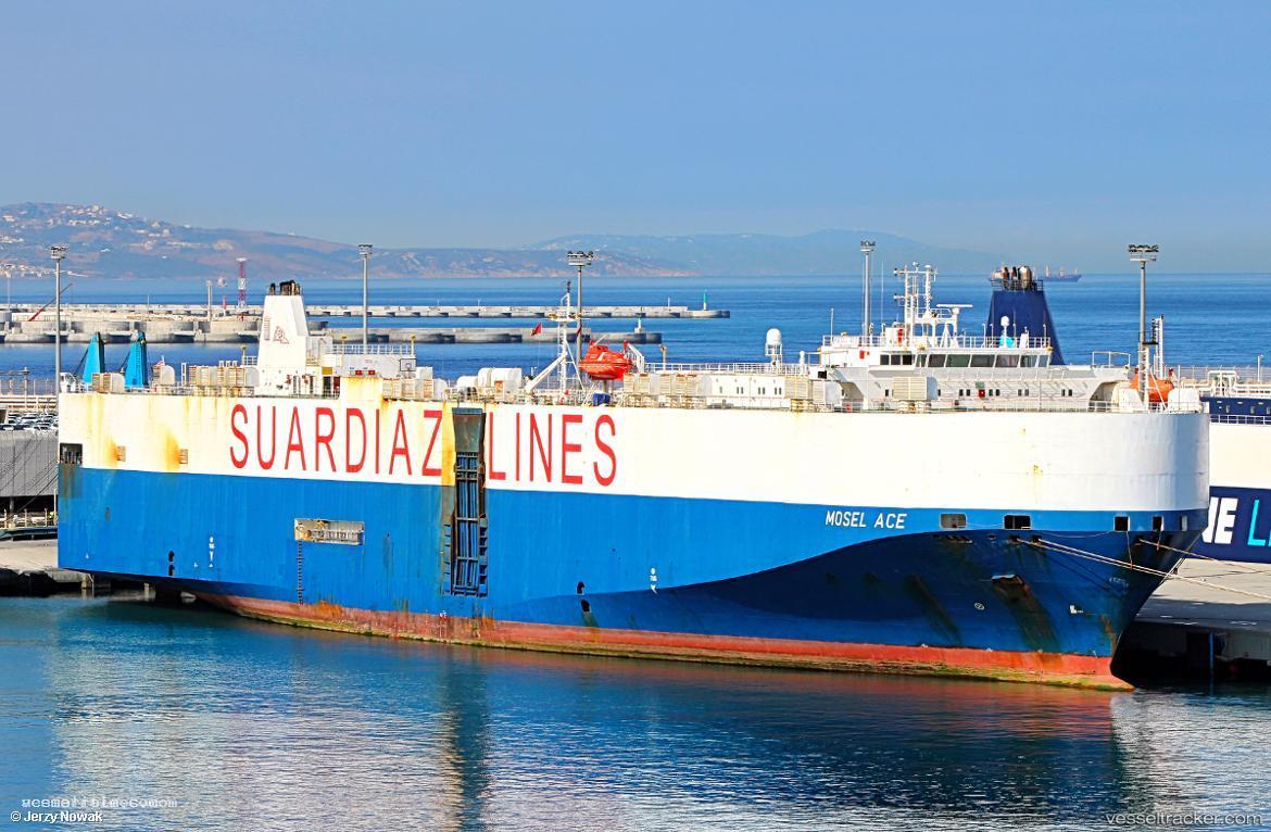 Mosel-Ace - Vehicles Carrier vessel registered in Liberia