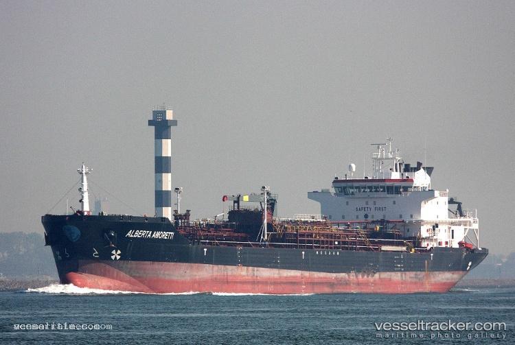 Shria - Chemical Oil Products Tanker vessel registered in Antigua and Barbuda