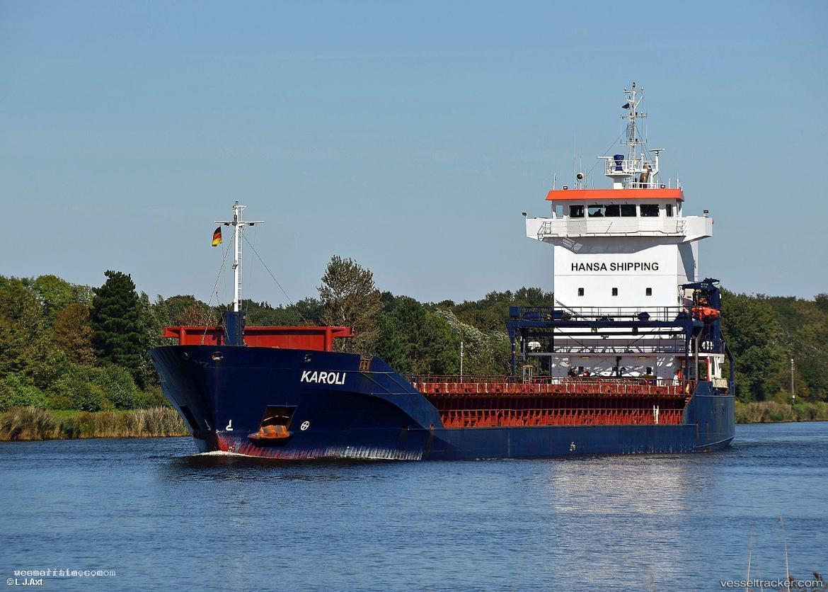 Karoli - Deck Cargo Ship vessel registered in Antigua and Barbuda