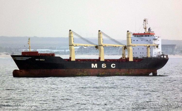 Msc-Sheila-F - General Cargo Ship vessel registered in Panama