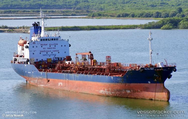 Alfa-007 - Chemical Oil Products Tanker vessel registered in Ecuador