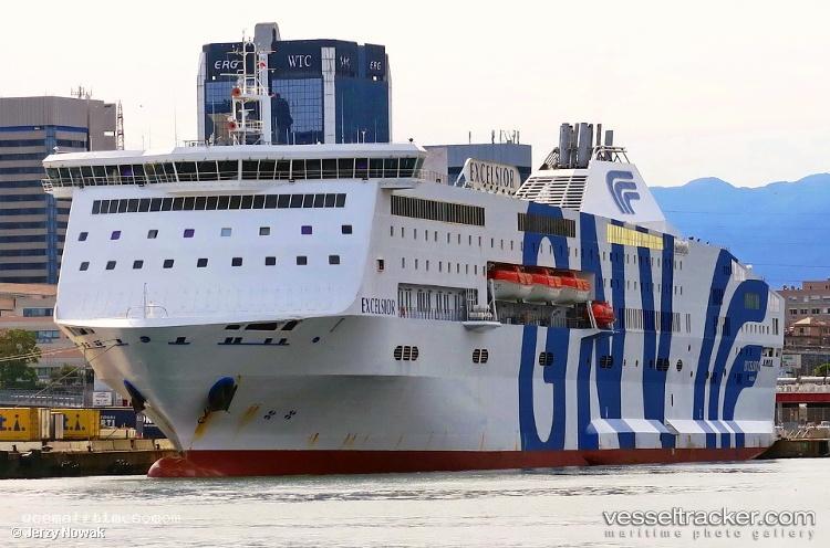 Excelsior - Passenger Ro Ro Cargo Ship vessel registered in Italy