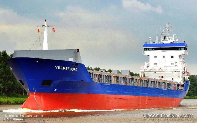 Veerseborg - Multi Purpose Carrier vessel registered in Saint Kitts and Nevis