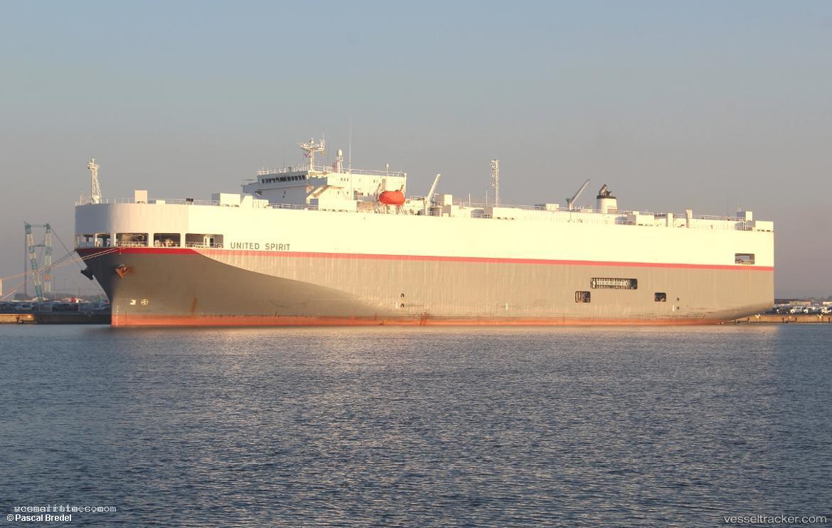United-Spirit - Vehicles Carrier vessel registered in Liberia