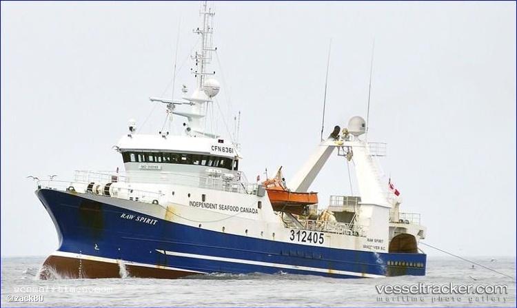 Raw-Spirit - Fishing Vessel vessel registered in Canada