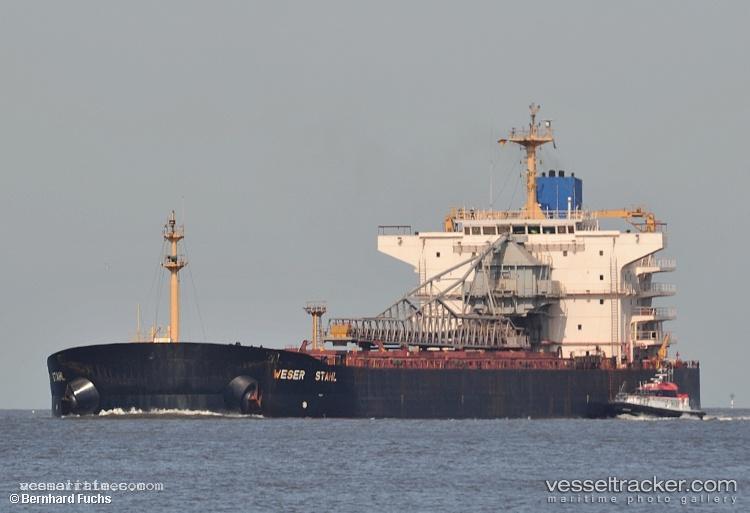 Weser-Stahl - Self Discharging Bulk Carrier vessel registered in Cyprus