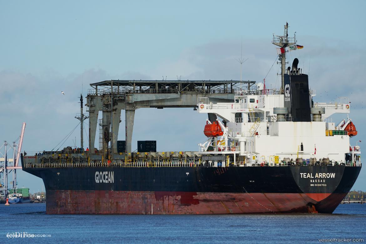 Teal-Arrow - General Cargo Ship vessel registered in Bahamas