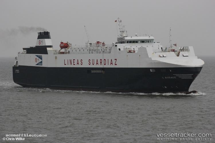 Laudace - Ro Ro Cargo Ship vessel registered in Spain
