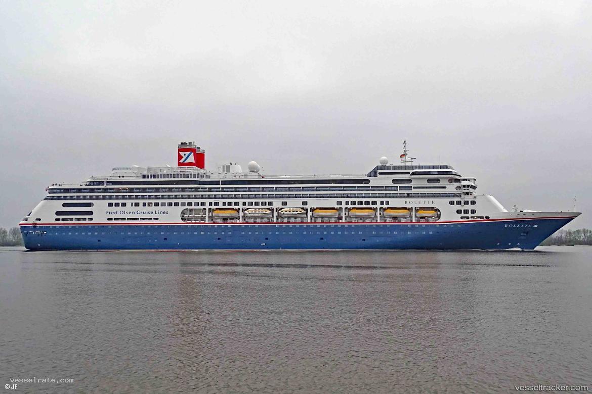 Bolette - Cruise Ship vessel registered in Bahamas