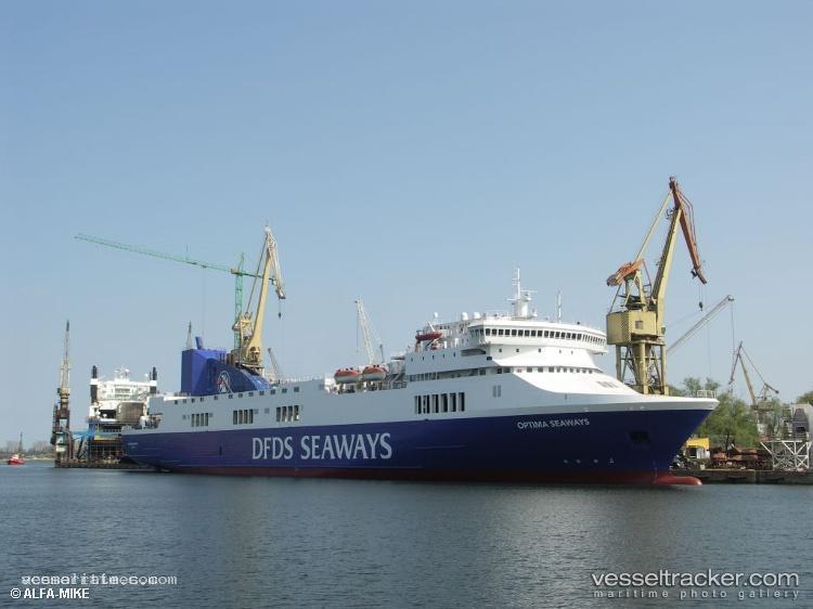 Optima-Seaways - Passenger Ro Ro Cargo Ship vessel registered in Lithuania