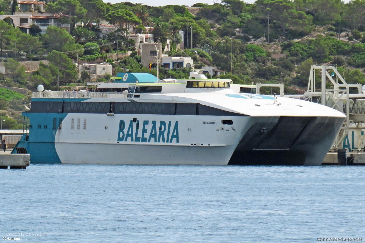 Cecilia-Payne - Passenger Ro Ro Cargo Ship vessel registered in Cyprus