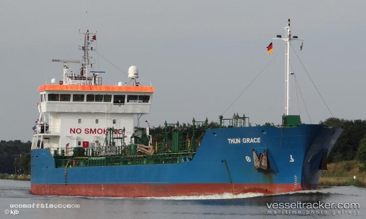 Mazu - Chemical Oil Products Tanker vessel registered in Liberia