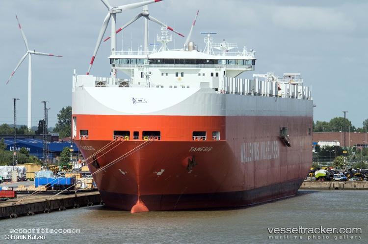 Tamesis - Vehicles Carrier vessel registered in Norway