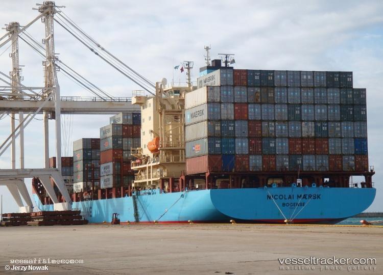 Nicolai-Maersk - Container Ship vessel registered in Hong Kong