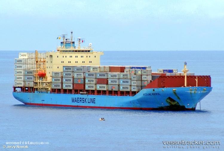 Nicoline-Maersk - Container Ship vessel registered in Hong Kong