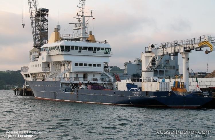 Granuaile - Buoy Lighthouse Vessel vessel registered in Ireland