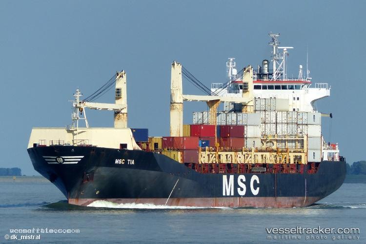 Msc-Tia-Ii - Container Ship vessel registered in Liberia