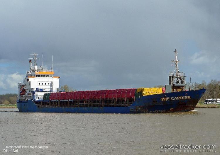 Swe-carrier - Deck Cargo Ship vessel registered in Cyprus