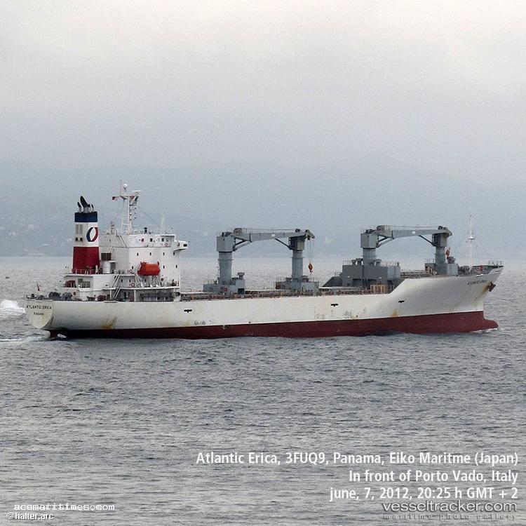 Baltic-Erica - Refrigerated Cargo Ship vessel registered in Bahamas